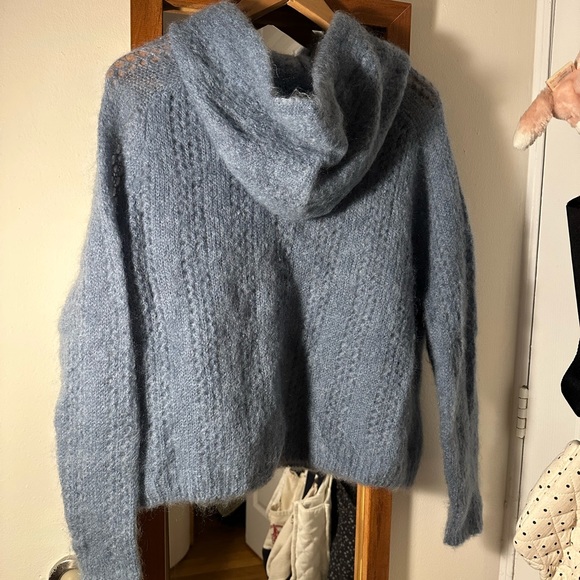 Sezane Theodore Sweater in Vintage Blue - Picture 3 of 3